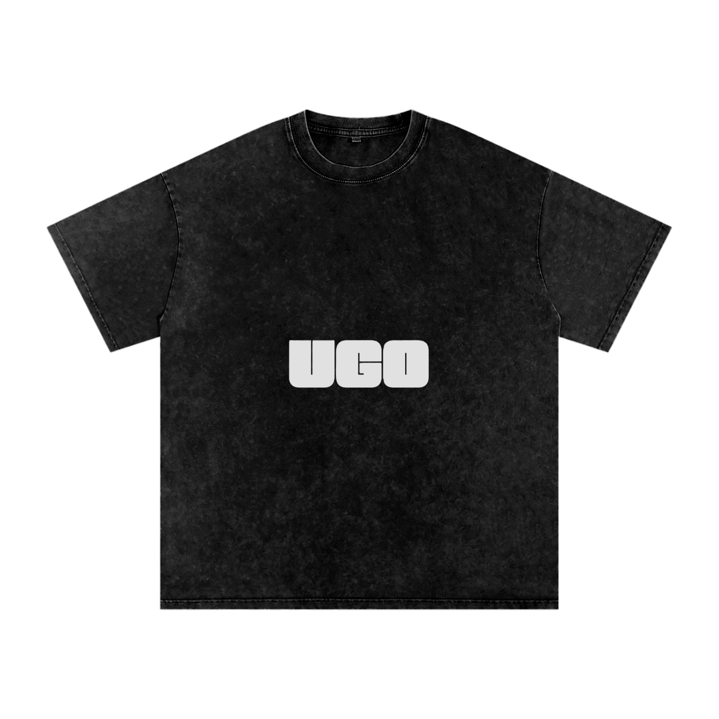 Snow Washed Oversized Cotton T-Shirt ODMPOD